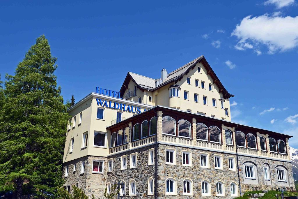 Hotel Waldhaus Am See Sankt Moritz Buitenkant foto